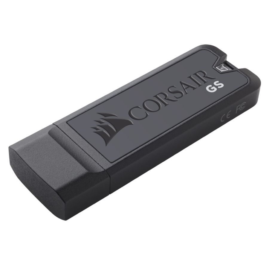 Характеристики Флешка USB Corsair Voyager GS 64ГБ, USB3.0, серый  [cmfvygs3d-64gb] (1099156) смотреть в СИТИЛИНК - Москва