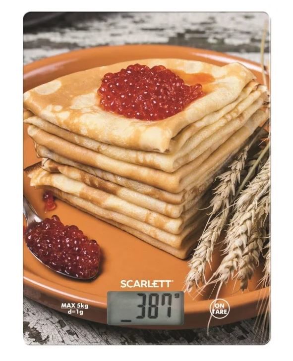 Купить Весы кухонные SCARLETT SC-KS57P45, рисунок в интернет-магазине ...