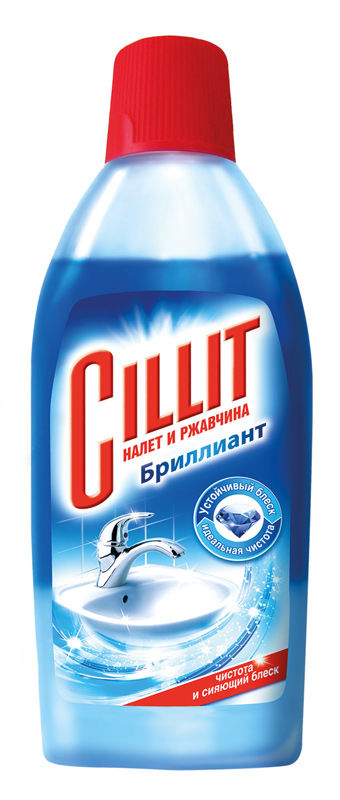 Характеристики Средство моющее Cillit Бриллиант Налет и Ржавчина 450мл ...