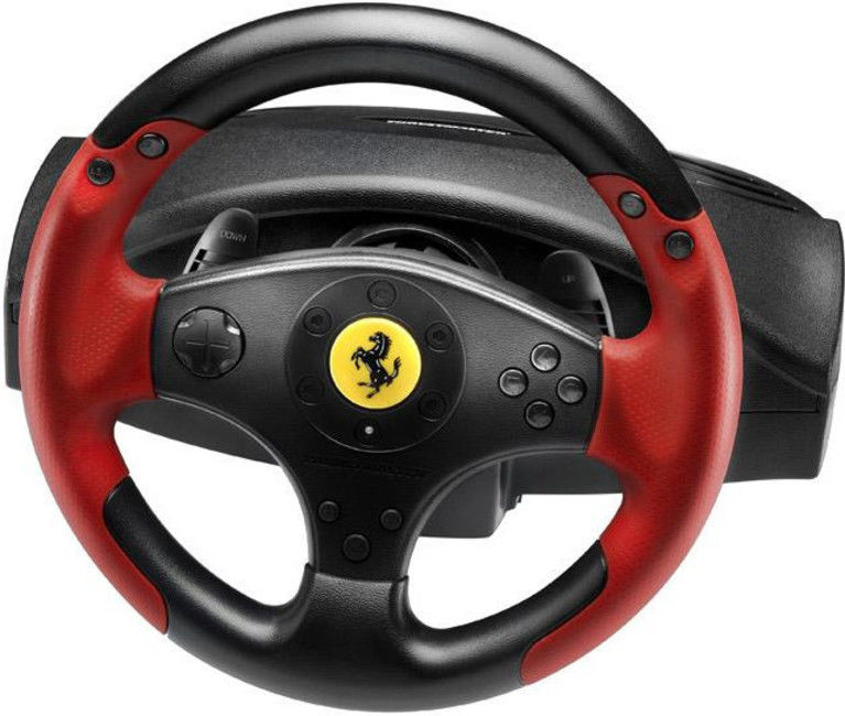 Как подключить руль thrustmaster ferrari к компьютеру