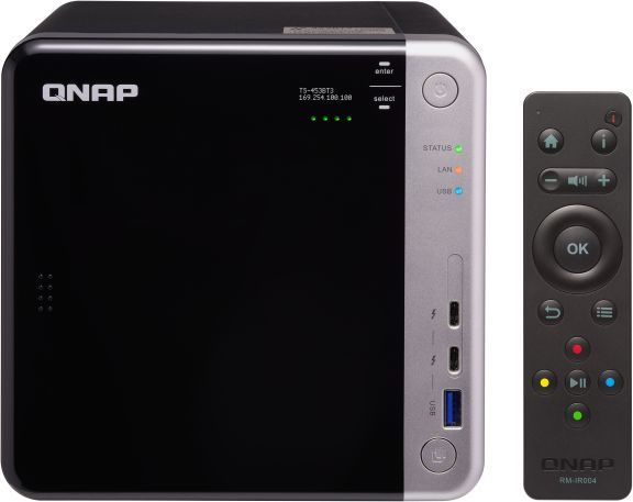 Купить Сетевое хранилище QNAP TS-453BT3-8G в интернет-магазине СИТИЛИНК, цена на Сетевое хранилище QNAP TS-453BT3-8G (1111264) - Губкин