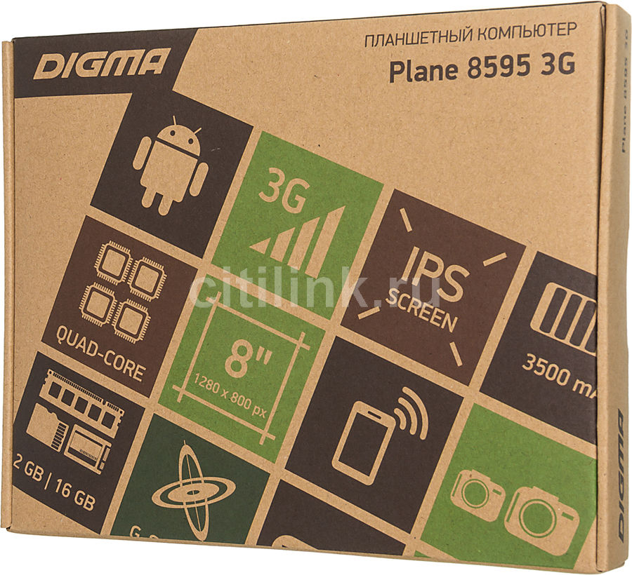 Digma plane 8595 3g 16gb обзор