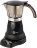 Кофеварка гейзерн. Endever Costa-1020 0.3л алюминий черный