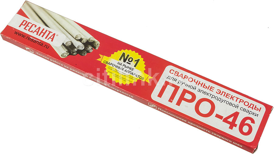 Электроды Ресанта ПРО-46, Ф3,0 D3мм L300мм 1000гр (71/6/36)
