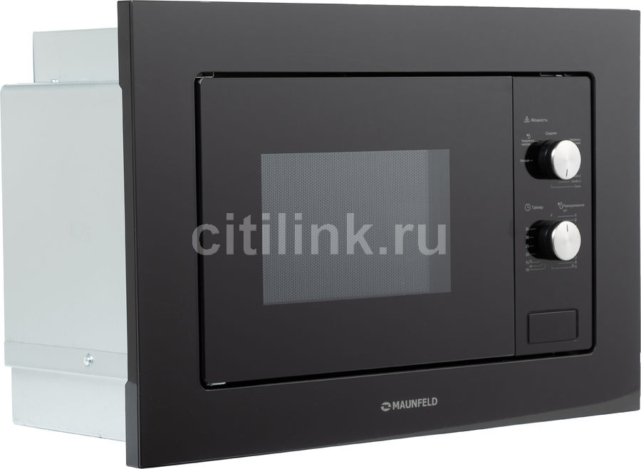 Микроволновая печь MAUNFELD MBMO.20.2PGB, встраиваемая, 20л, 800Вт ...