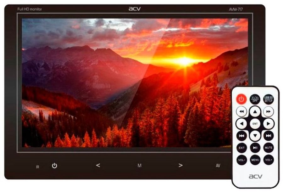 Монитор acv avm 7010 как включить видео