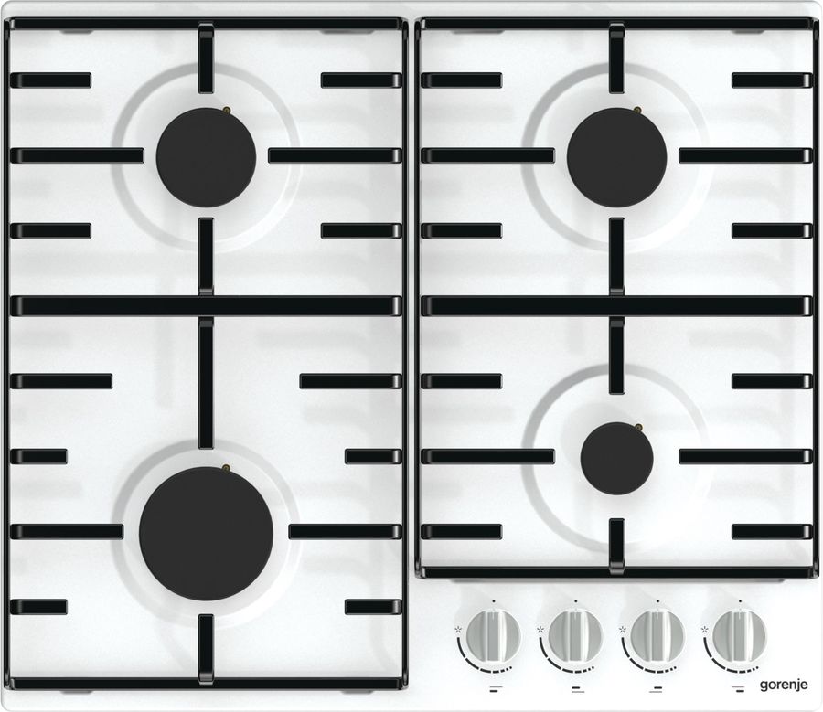 Газовая варочная панель Gorenje G640W1, белый - купить в Ситилинк | 1119562