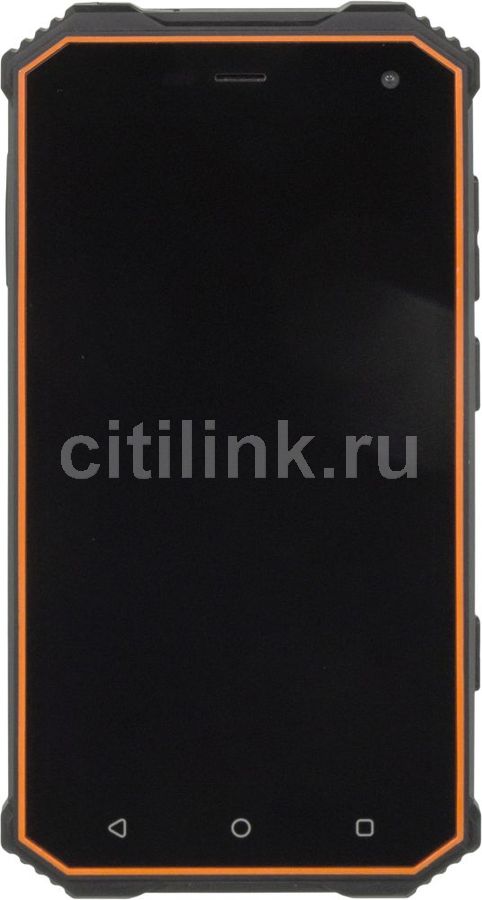 Смартфон Ginzzu 32Gb, RS8502, черный / оранжевый - купить в Ситилинк ...