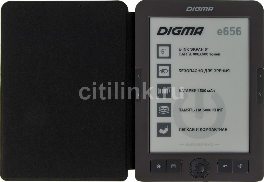 Электронная книга digma e656 cover 6 обзор