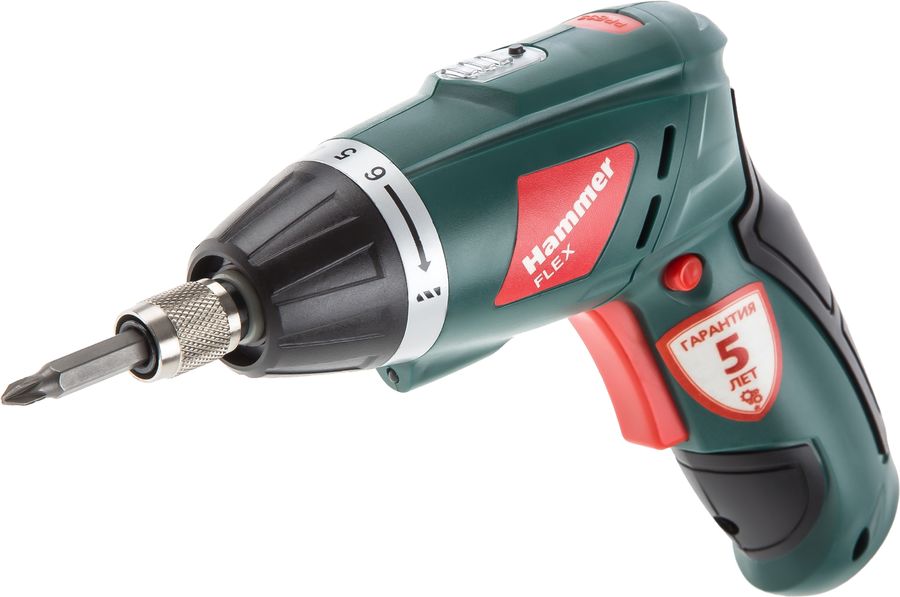 Купить Отвертка электрическая HAMMER Flex ACD3.6Li USB в интернет-магазине СИТИЛИНК, цена на Отвертка электрическая HAMMER Flex ACD3.6Li USB (1127297) - Тула