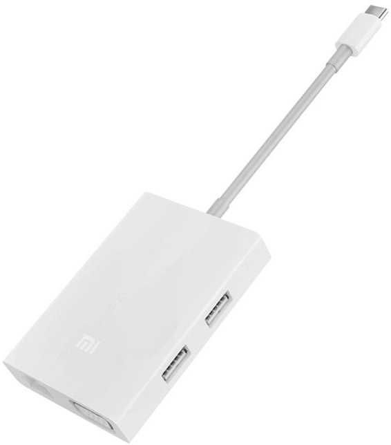 Купить Адаптер XIAOMI Mi, USB Type-C (m), VGA (f), USB A(f), 1м, белый в интернет-магазине СИТИЛИНК, цена на Адаптер XIAOMI Mi, USB Type-C (m), VGA (f), USB A(f), 1м, белый (1132368) - Белгород