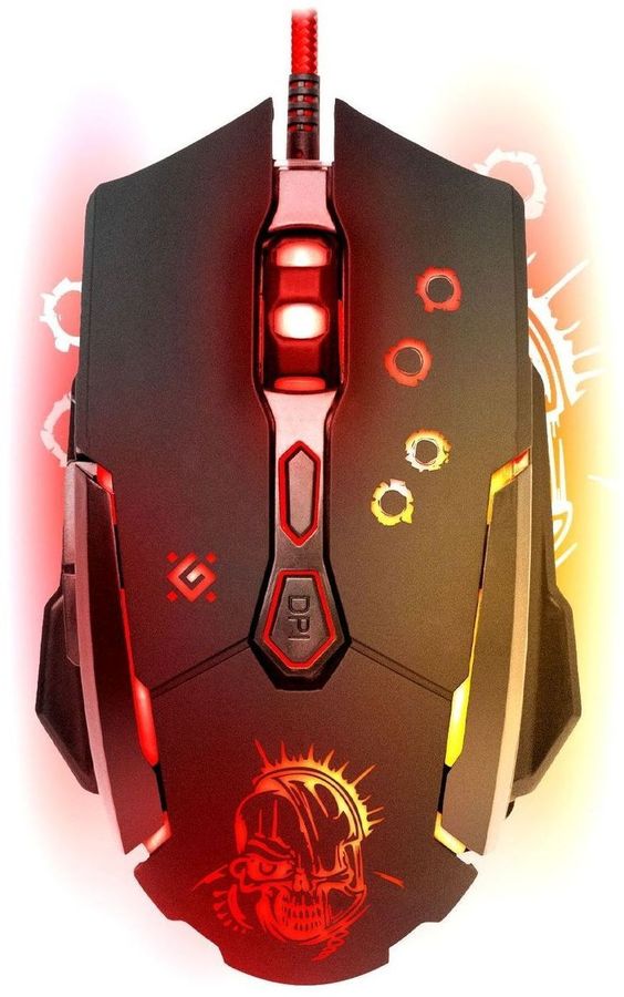 Мышь Defender Killer GM-170L, проводная, USB, черный - купить в ...