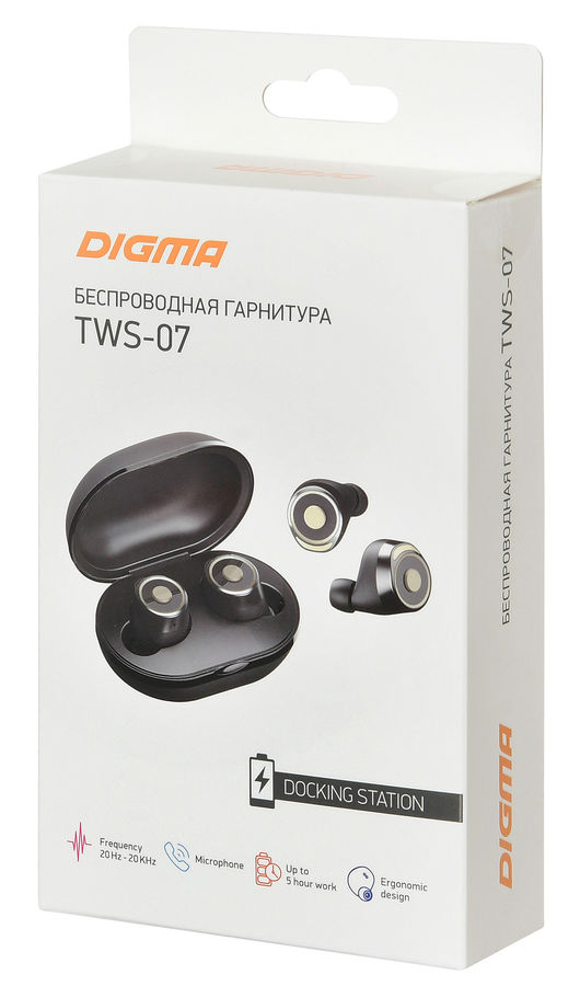 Наушники digma tws 10 как заряжать