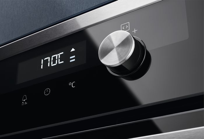 Духовой шкаф electrolux okc6p51x нержавеющая сталь черный