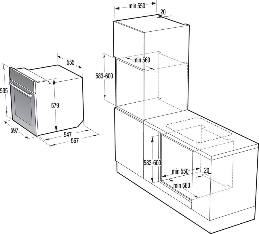 Инструкция духовой шкаф gorenje classico