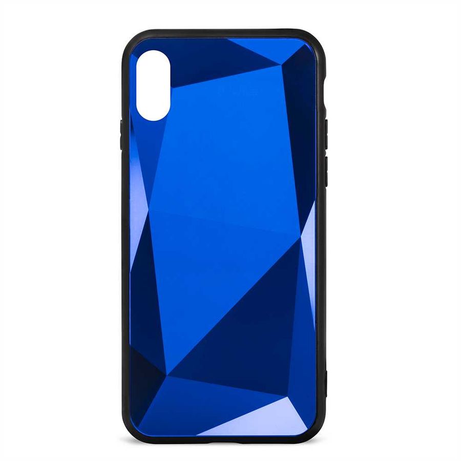 Чехол (клип-кейс) GRESSO Даймонд, для Apple iPhone X/XS, синий - купить ...