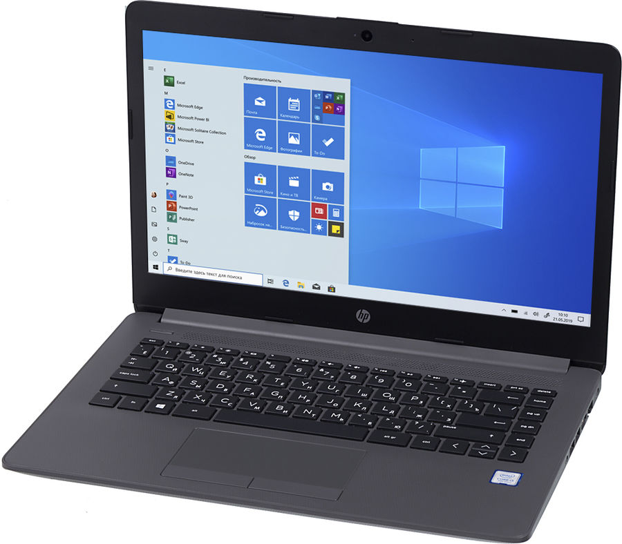 Характеристики Ноутбук HP 240 G7, 14", Intel Core i3 7020U 2.3ГГц, 8ГБ ...