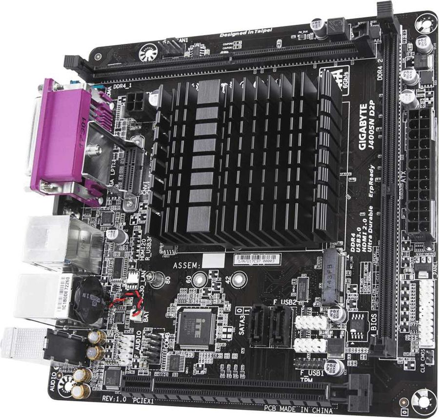 Gigabyte j4005n d2p не запускается