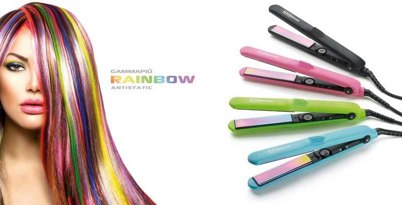 Выпрямитель для волос GAMMA PIU Rainbow, зеленый - купить в Ситилинк ...