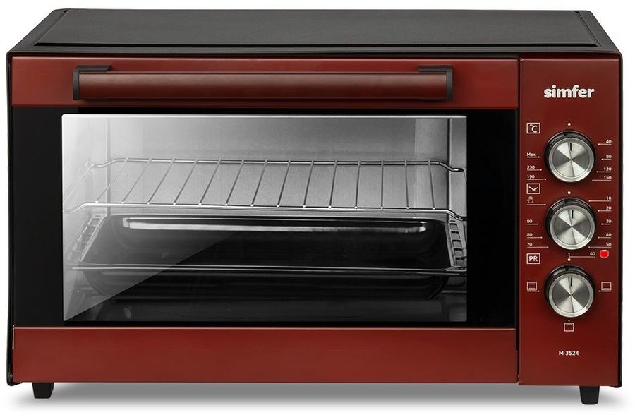 Мини-печь SIMFER M 3524, красный