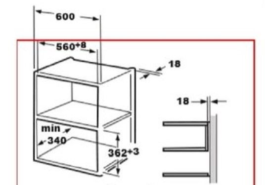 Comfee cbm201x схема встраивания