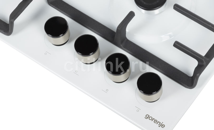 Газовая варочная панель Gorenje Simplicity G641SYW, независимая, белый ...