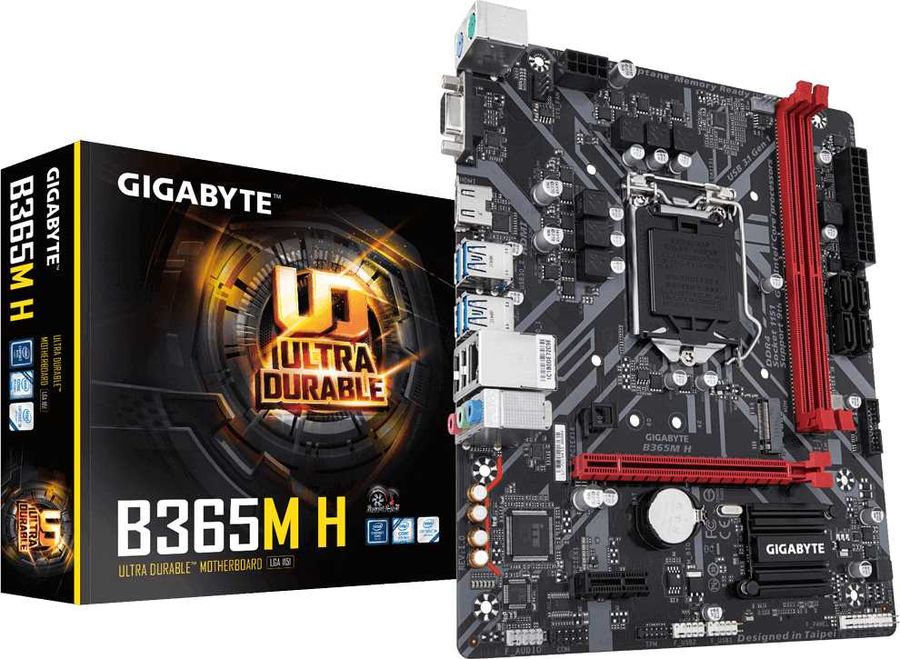 Gigabyte b365m h обзор