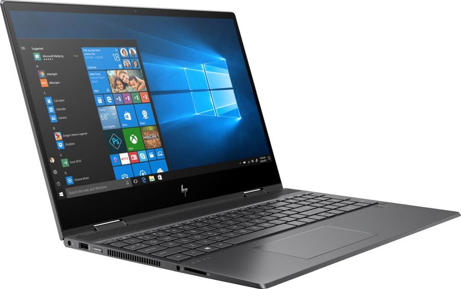 Ноутбук-трансформер HP Envy x360 15-ds0001ur, 15.6", IPS, AMD Ryzen 5 ...