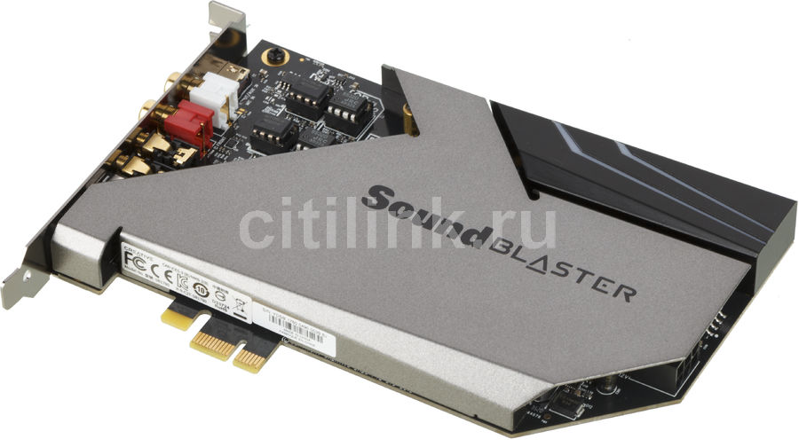 Звуковая карта pci e creative sound blaster ae 9