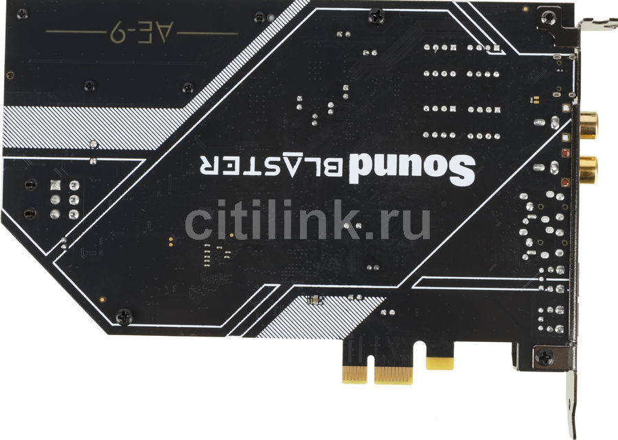 Звуковая карта pci e creative sound blaster ae 9