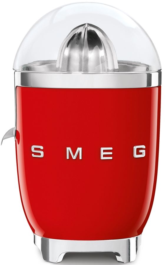 Соковыжималка SMEG CJF01RDEU, цитрусовая, красный