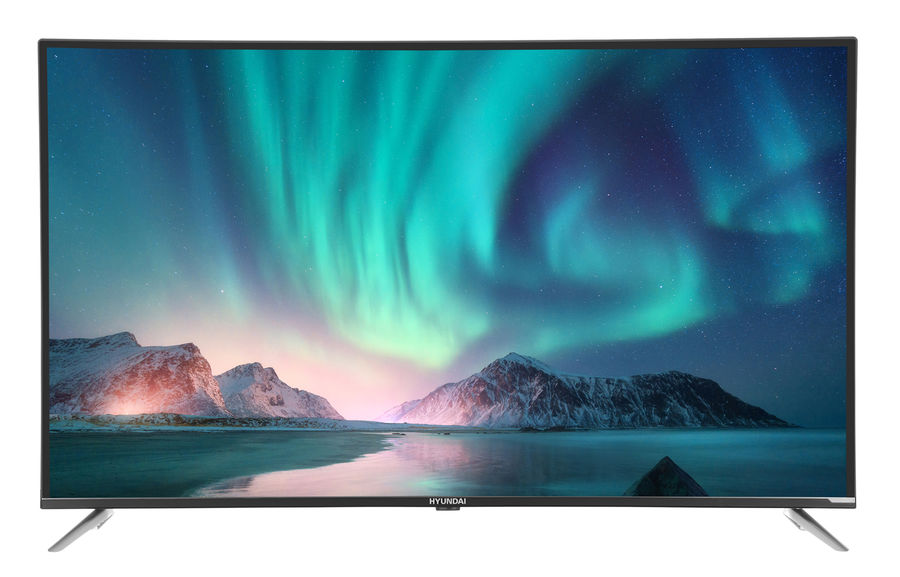 55" Телевизор Hyundai H-LED55EU7008, 4K Ultra HD, черный, СМАРТ ТВ ...