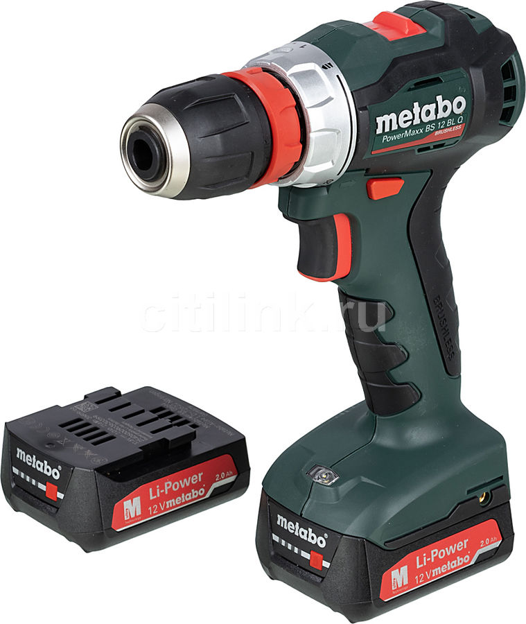 Купить Дрель-шуруповерт METABO PowerMaxx BS 12 BL Q в е .