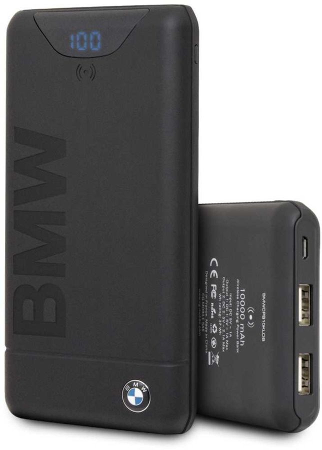 Купить Внешний аккумулятор (Power Bank) BMW, черный в ...