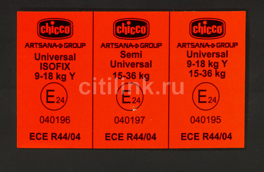 Детское кресло chicco 9 36 universal