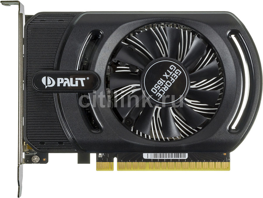 Характеристики Видеокарта Palit NVIDIA GeForce GTX 1650, PA-GTX1650 ...
