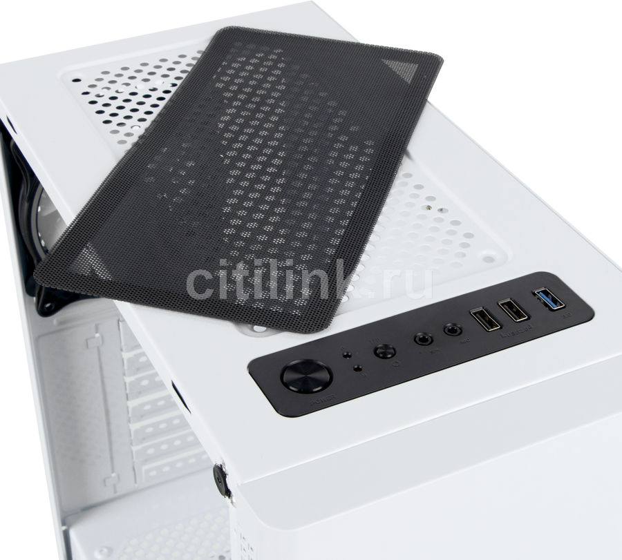 Корпус ATX Formula CL-3301W TG, белый - купить в Ситилинк | 1179207