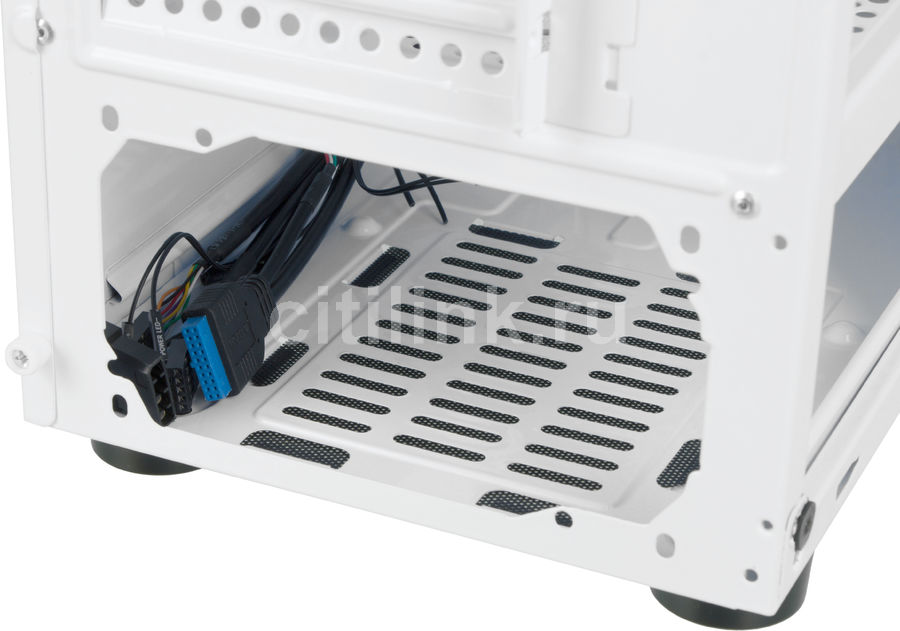 Корпус ATX Formula CL-3301W TG, белый - купить в Ситилинк | 1179207