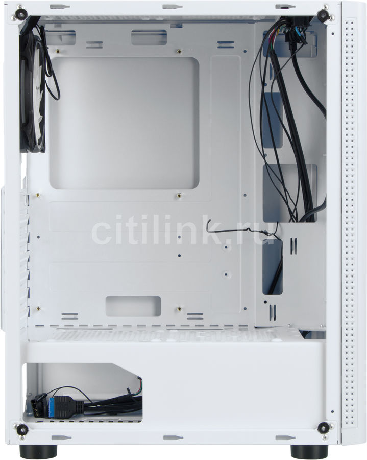 Корпус ATX Formula CL-3301W TG, белый - купить в Ситилинк | 1179207