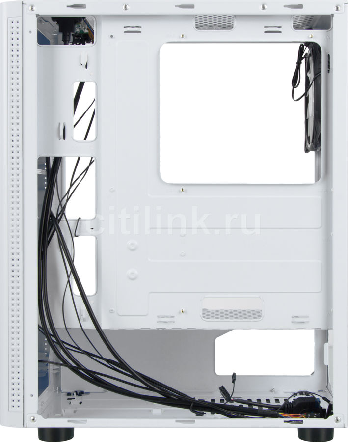 Корпус ATX Formula CL-3301W TG, белый - купить в Ситилинк | 1179207