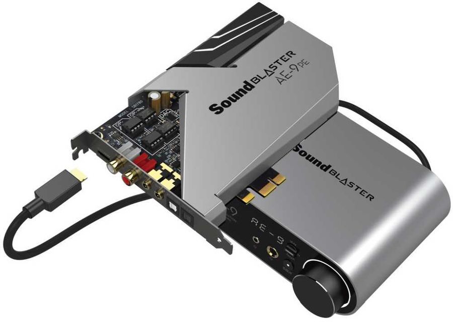 Характеристики Звуковая карта PCI-E Creative Sound Blaster АЕ-9 PE, 5.1 ...