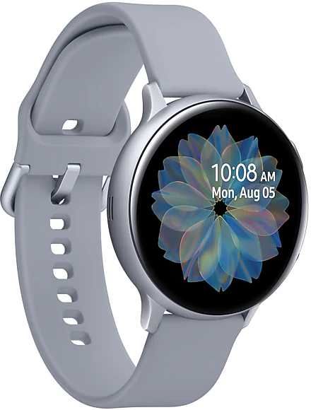 Смарт-часы Samsung Galaxy Watch Active2, 44мм, 1.4", серебристый ...