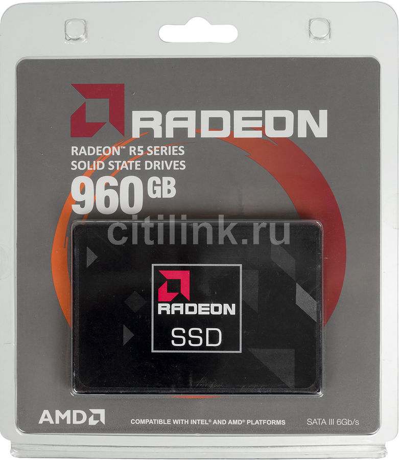 Ssd накопитель amd radeon r5m960g8 960гб обзор