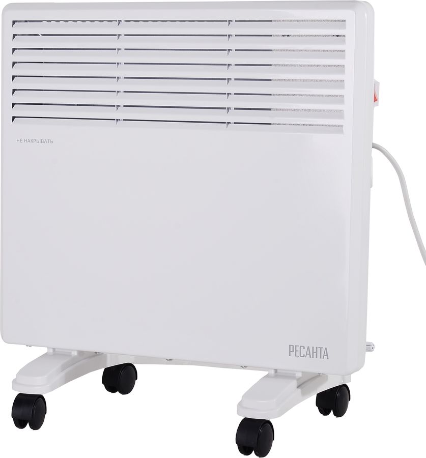 Конвектор Ресанта ОК-1000Е, 1000Вт, с терморегулятором, белый [67/4/12 ...