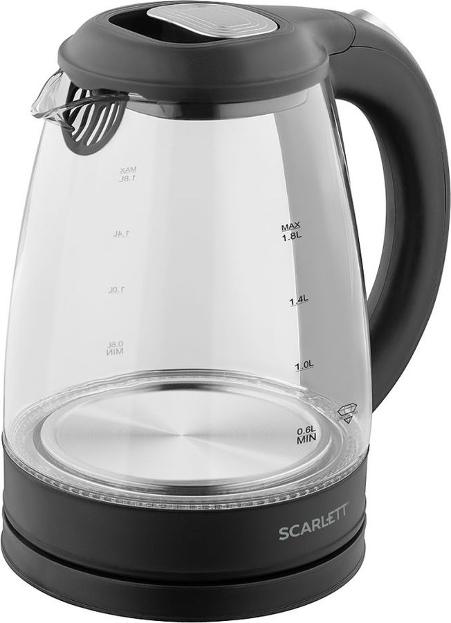 makro glass kettle