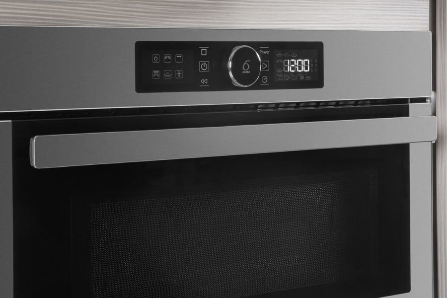 Микроволновая печь Whirlpool AMW 730/IX, встраиваемая, 31л, 1000Вт ...