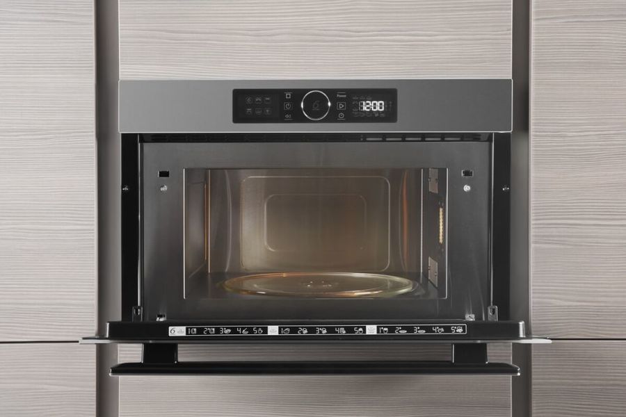 Микроволновая печь Whirlpool AMW 730/IX, встраиваемая, 31л, 1000Вт ...