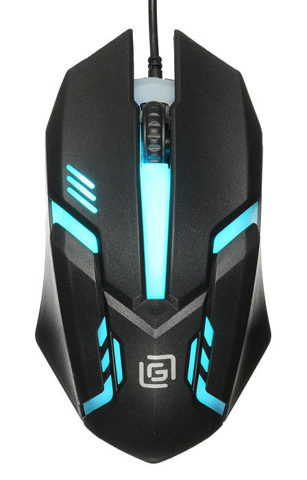 Мышь OKLICK 396M INSOMNIA, проводная, USB, черный