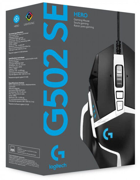 logitech g502 se hero high performance rgb gaming mouse