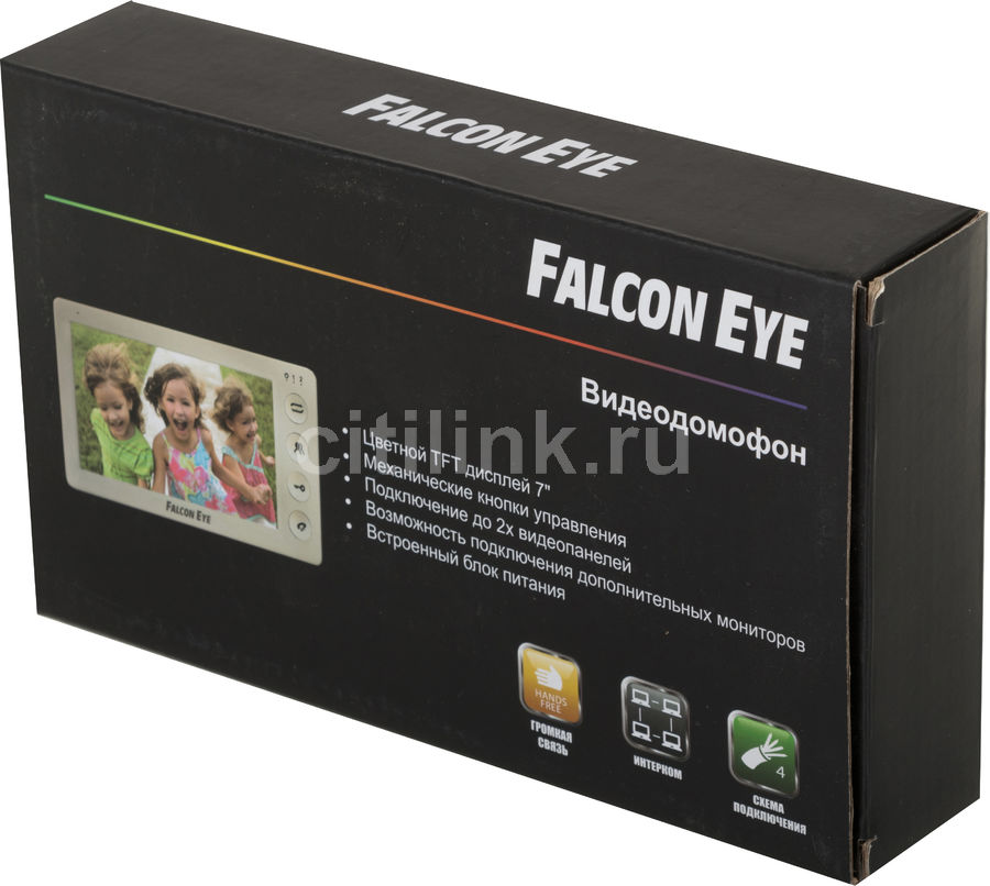 Видеодомофон falcon eye cosmo hd подключение